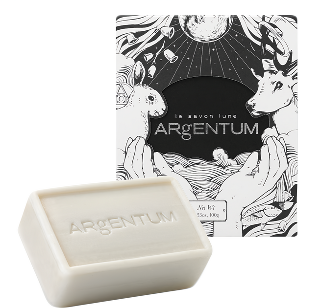 ARgENTUM 歐臻廷 煥采潤澤潔顏銀皂, 1個, 100g