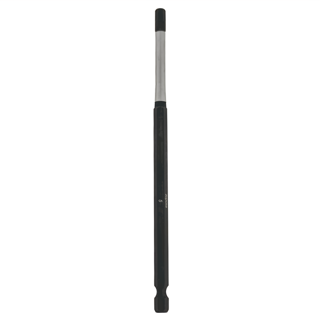 MXM TOOLS 抗衝擊單頭六角型起子頭 MB26059 152 x 5mm, 2支