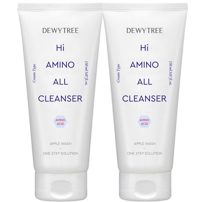 DEWYTREE Hi Amino 胺基酸保濕洗面乳, 150ml, 2條