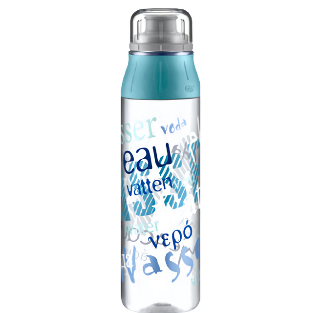 alfi 愛麗飛 隨手瓶 TRB-700-WAT, 水世界篇 藍色 + 透明色, 700ml, 1個