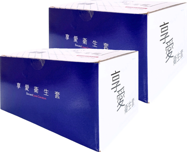 S&L 享愛 透薄保險套 家庭號, 2盒, 144個