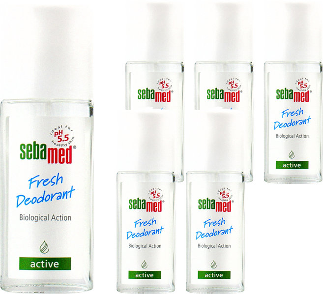 sebamed 施巴 噴式體香露 檀香, 75ml, 6瓶