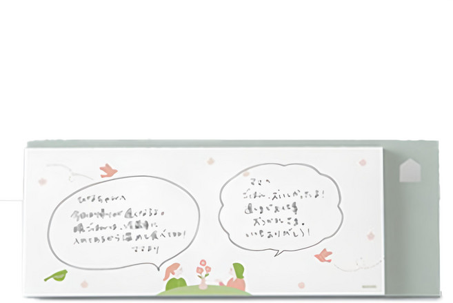 日本 MIDORI 橫式站立便條紙 11808, 留言紙, 1本, 60張