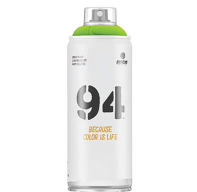 mtn 94噴漆, 鐳射黃綠, 1瓶