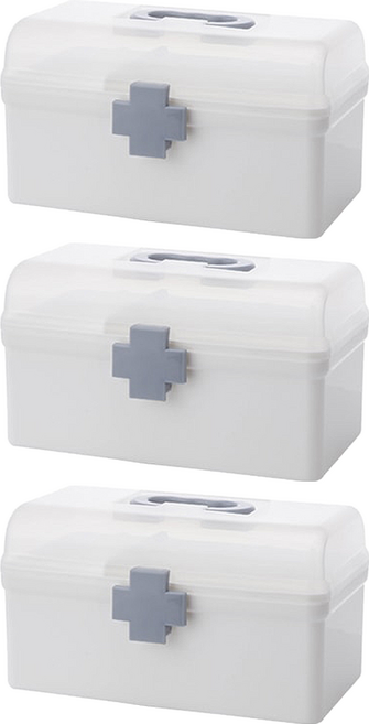 FAmILyLIFE 生活 家用緊急醫藥箱 小型款 A-069, 3個