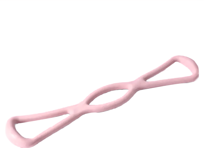 Lotus COZY FITNESS SERIES 8字健身拉繩 200g, 粉色, 1條