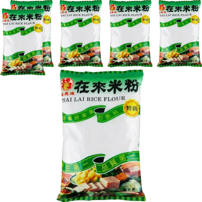 福鹿牌 在來米粉, 600g, 6包