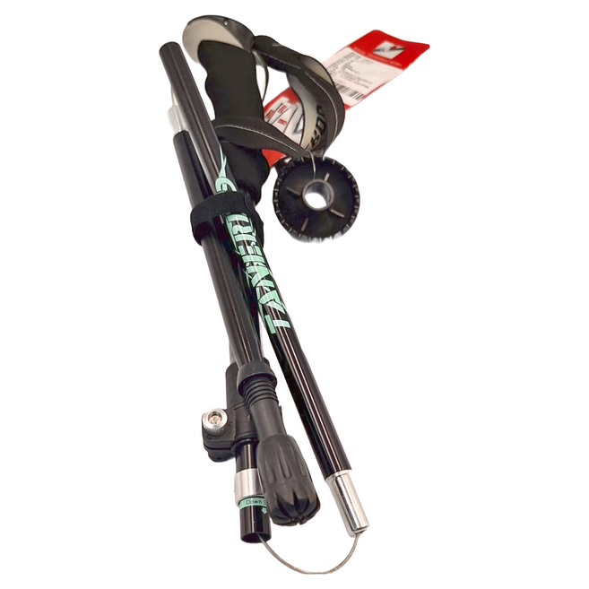 tanerdd 鋁合金登山杖, 黑色, 1支