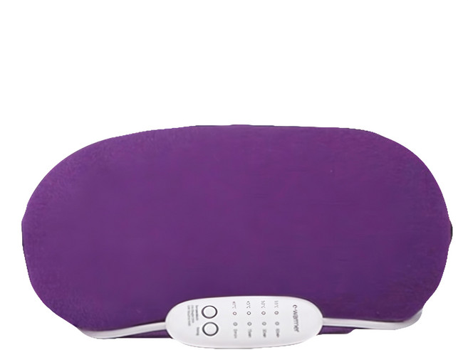E-WARMER 伊暖兒 可調溫定時電動按摩眼罩, 單一商品, 紫色