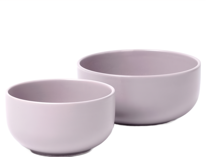 BOWLBOWL Retro-Line 餐具組, 飯碗+湯碗, 薰衣草紫, 1組