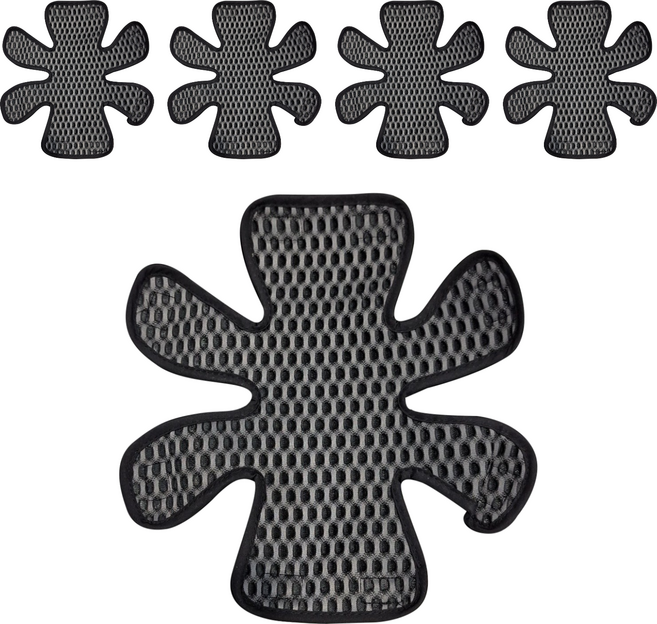 BiNiN 斌瀛 史玎 ST9 安全帽內襯墊 竹碳透氣 除菌 抗臭透氣, 黑色