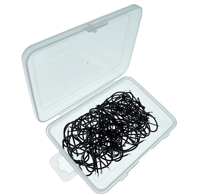 씨케이 / 자작 니켈 감성돔 바늘 / 덕용 세트 / 전용 고급 케이스 / NSB 블랙 니켈 코팅 / 예리하고 강한 바늘, 200개입, 1개