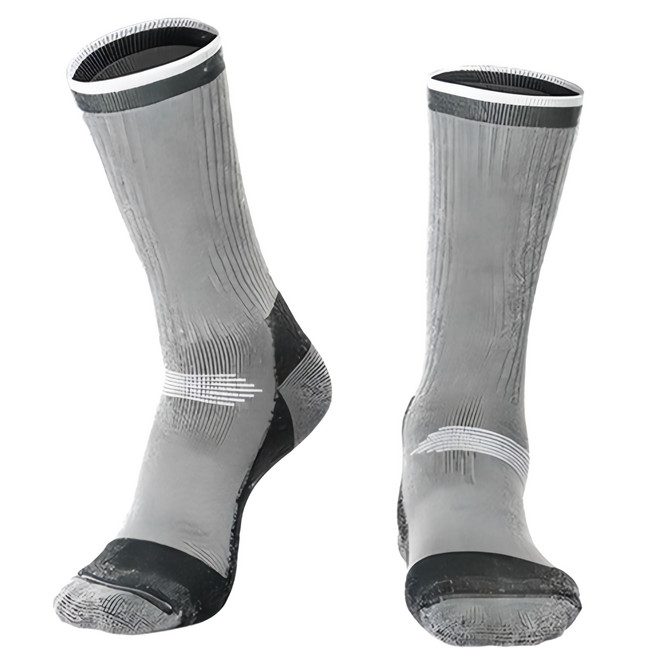 PORA BELLA 高筒撞色羊毛保暖襪 加厚毛圈 高彈力 減震緩衝