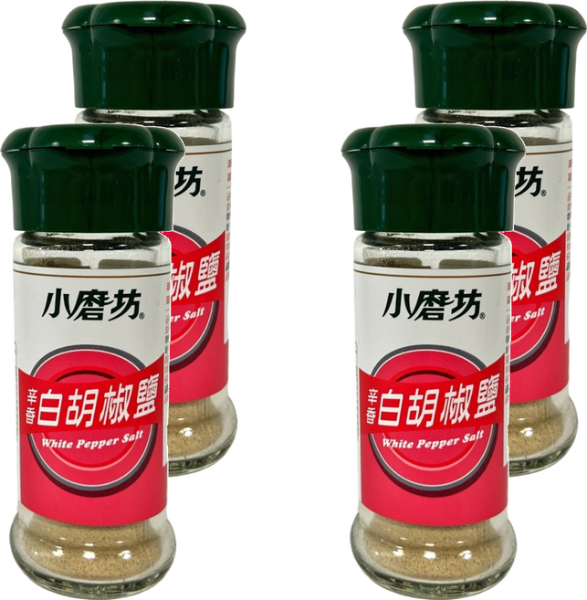 小磨坊 辛香白胡椒鹽, 40g, 4瓶