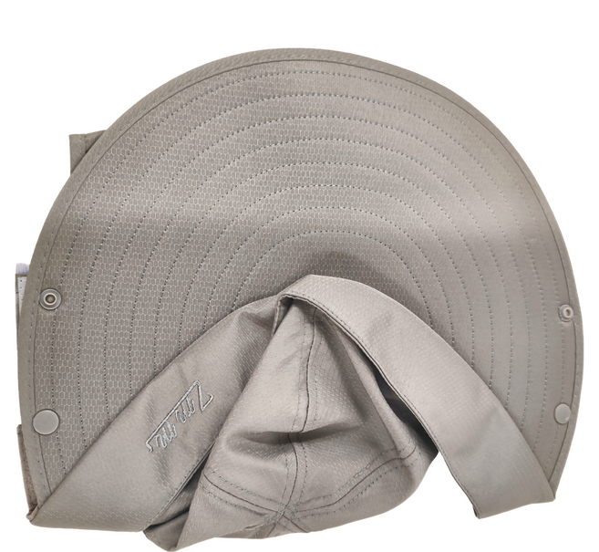 城市漫遊 全覆式遮陽帽 130g, 灰色