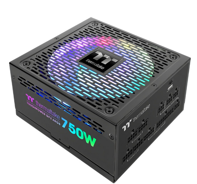 thermaltake 曜越 Toughpower 750W 金牌 全模全日雙八 原廠保固, GF2 ARGB, 1台