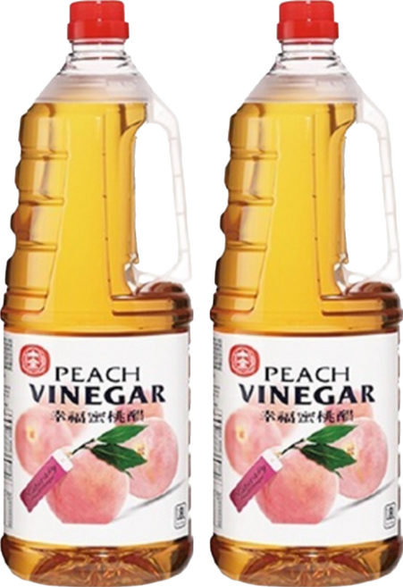 十全 幸福蜜桃醋, 1.8L, 2瓶