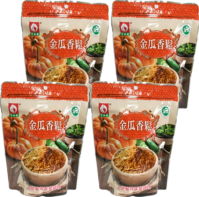 台塑餐飲 金瓜香鬆, 250g, 4包