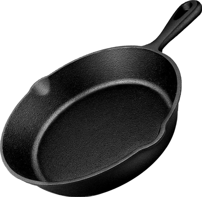 AHOYE 電磁爐適用 鑄鐵不沾鍋平底鍋, 1個, 20cm