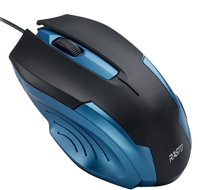 RASTO RM22 電競 Wired 滑鼠 蒼穹藍 1000 DPI R-PCA024