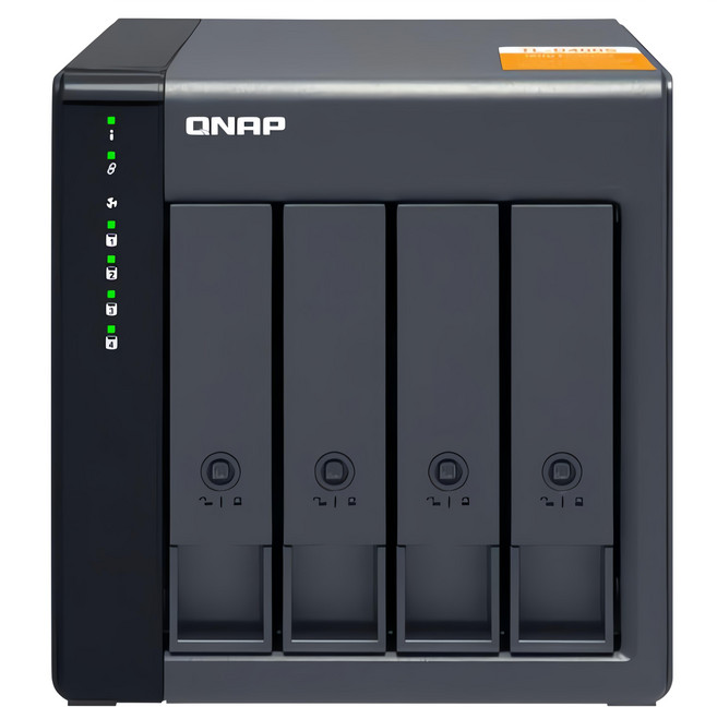 QNAP 威聯通 4Bay 桌上型多通道JBOD高效能儲存擴充設備 SATA 6Gb/s, 1個, TL-D400S