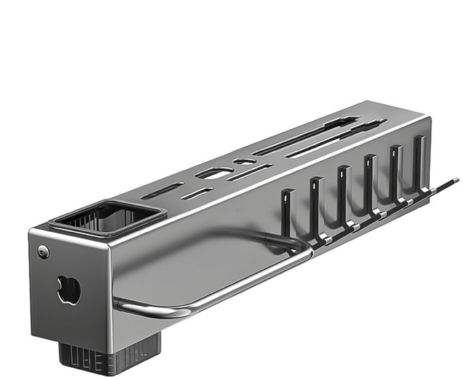 小麥購物 廚房壁掛刀架 C585 40cm, 黑色, 1個