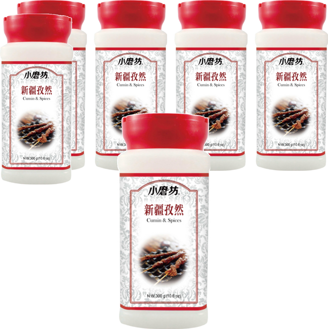 小磨坊 新疆孜然, 300g, 6瓶