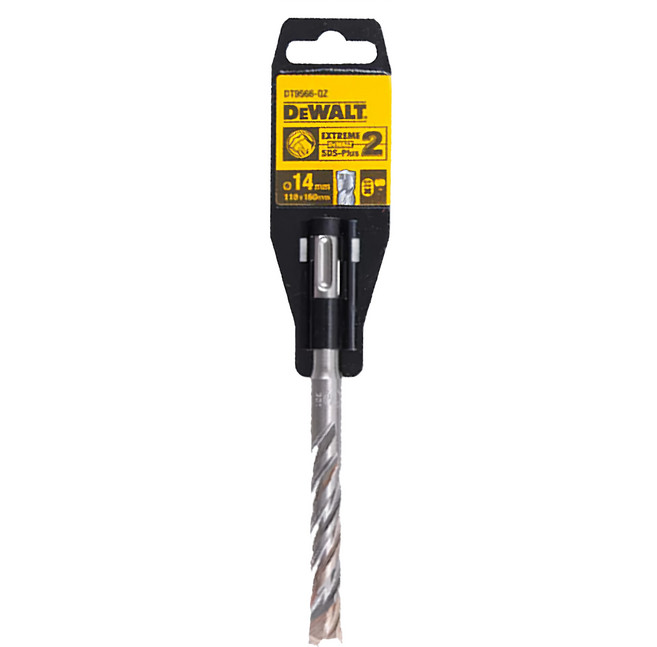 dewalt 得偉 14.0x160 四溝二刃水泥鑽頭 dt9566-qz, 1入