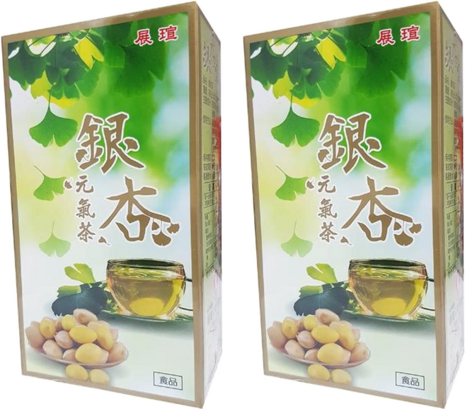展瑄 銀杏元氣茶, 5g, 30包, 2盒
