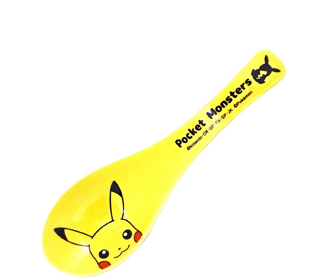 PoKeMoN 寶可夢 陶瓷湯匙 1支, 黃色