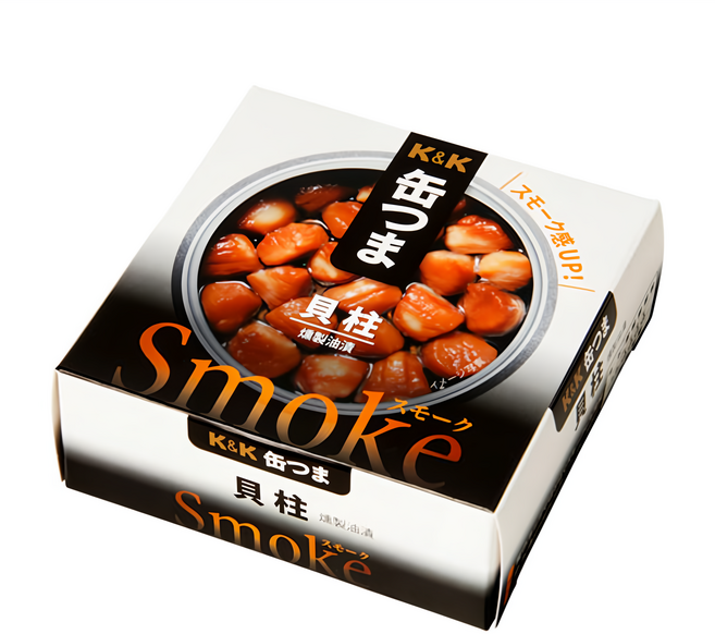 K&K 燻貝柱, 50g, 1罐