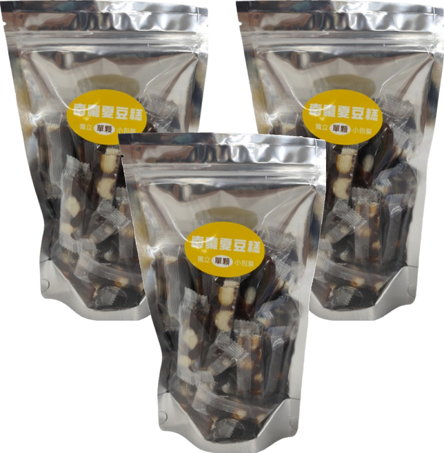 品鮮生活 年貨南棗夏豆糕, 300g, 3包