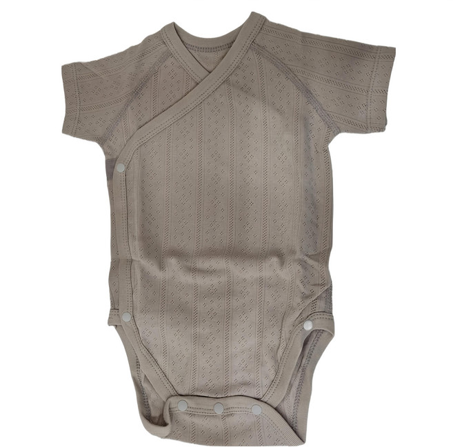 Simba 小獅王辛巴 Air Upper 透氣棉開襟包屁衣 無袖