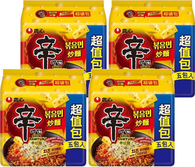 NONGSHIM 農心 辛炒麵 起司風味, 20包