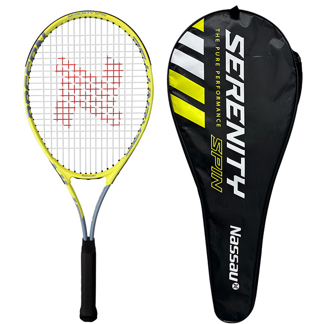 Nassau Serenity Spin 網球拍, 石灰黃, 1個, 單品
