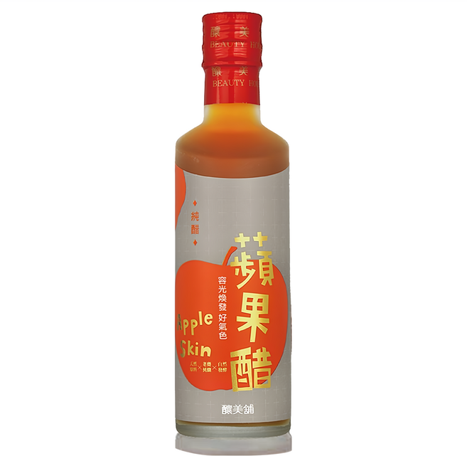 釀美舖 蘋果純醋 古法甕純釀發酵 無添加 無香料 防腐劑和色素, 250ml, 1瓶