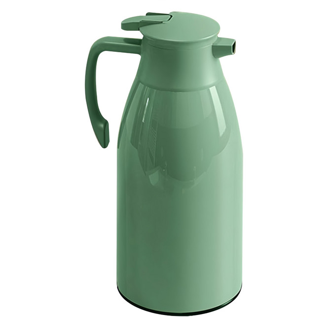 Mass 雙層保溫壺/熱水瓶 小, 莫蘭迪綠, 1L, 1個