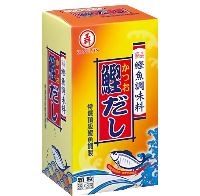KONG YEN 工研 鰹魚調味料家庭號 20包, 160g, 1盒
