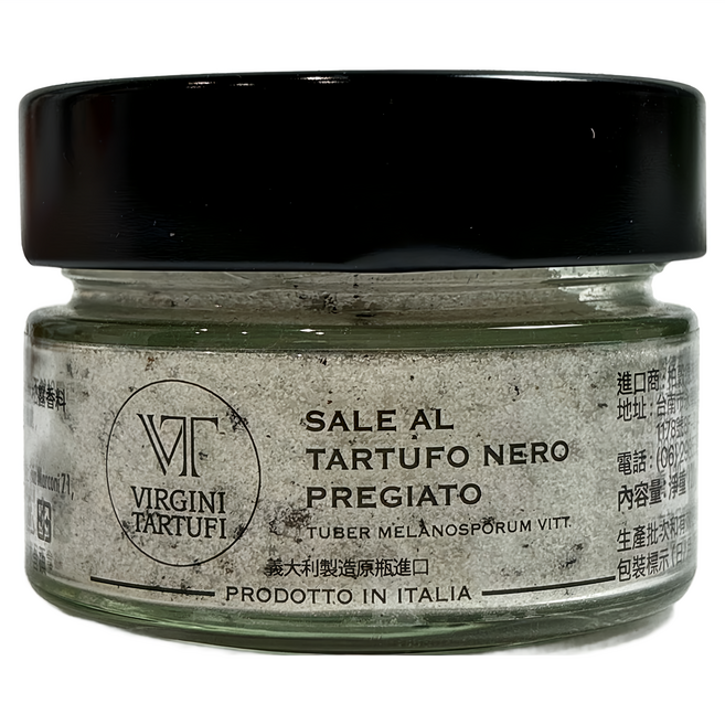 VIRGINI TARTUFI 珍貴黑松露鹽, 120g, 1罐