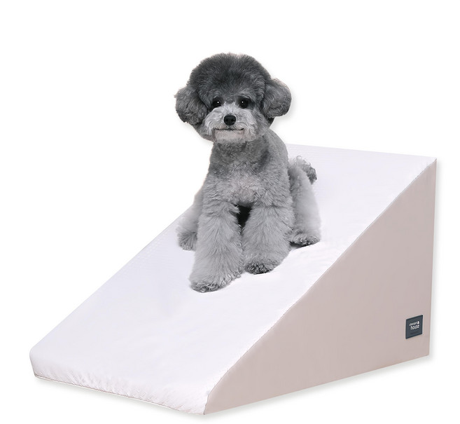 CHOCOPET house 防滑狗狗夜光滑梯階梯 2.0, 米色, 1個