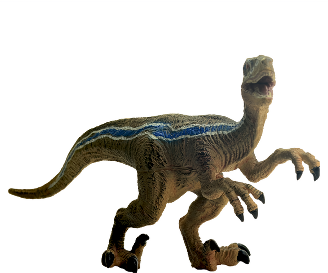 kidmate 孩子王 軟質恐龍模型玩具 3歲以上, 迅猛龍, 1個