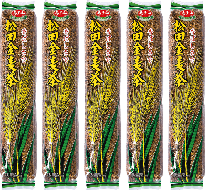 馬玉山 松田金麥茶, 380g, 1入, 5包