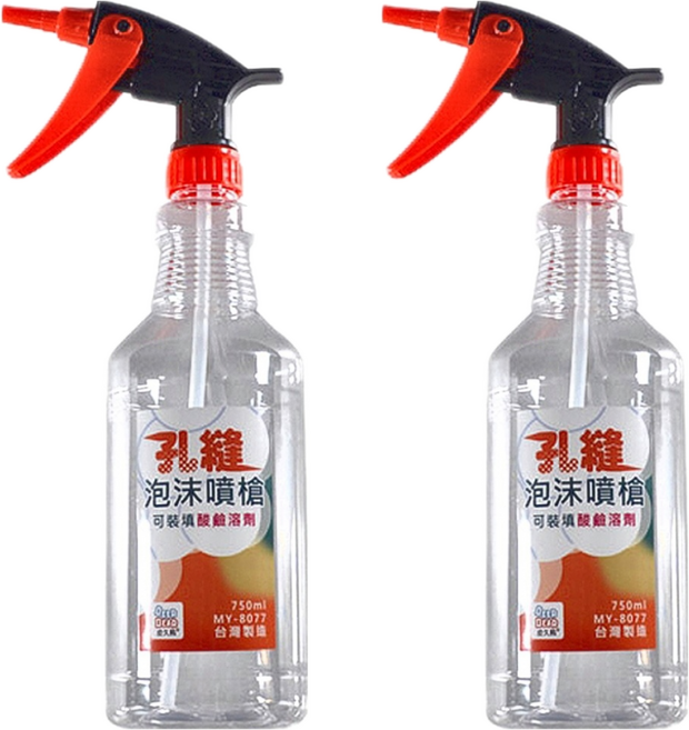 BEER BEAR 皮久熊 孔縫泡沫噴槍 750ml 1瓶, 2組