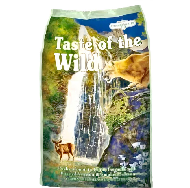 Taste of the Wild 海陸饗宴 全齡貓 貓糧 洛磯山鹿肉鮭魚 原廠公司貨, 2.27kg, 1袋, 鹿肉 + 鮭魚