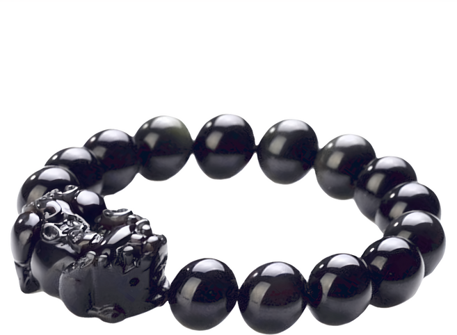 馥瑰馨盛 專業招財貔貅黑曜石手鍊