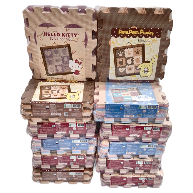 PMU 必美優 授權卡通福袋36片組 3歲以上, Hello Kitty + 大耳狗 + 布丁狗, 1組