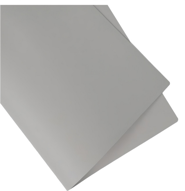 咪咪購物 北歐色系隔熱防水皮革餐墊2入淺灰色 40x35cm|桌墊 滑鼠, 40 x 35cm, 淺灰色, 2入