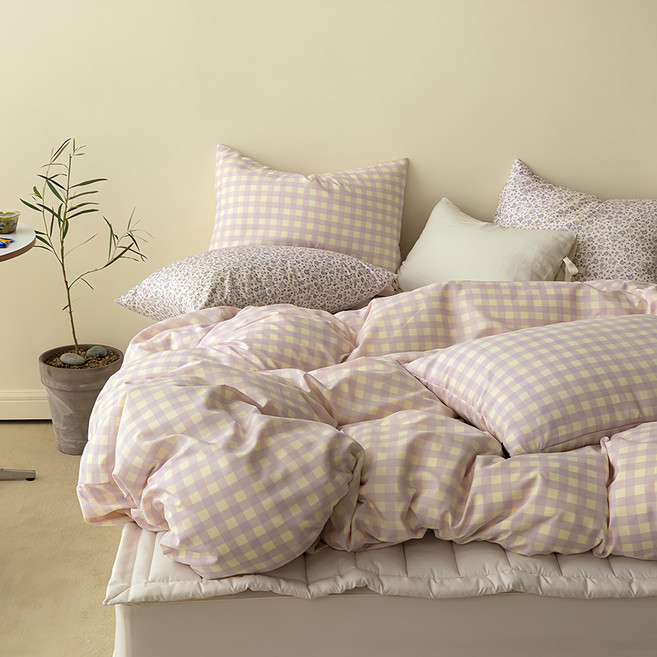 maatila Air Fresh Pastel系列 被套, Cream Lilac