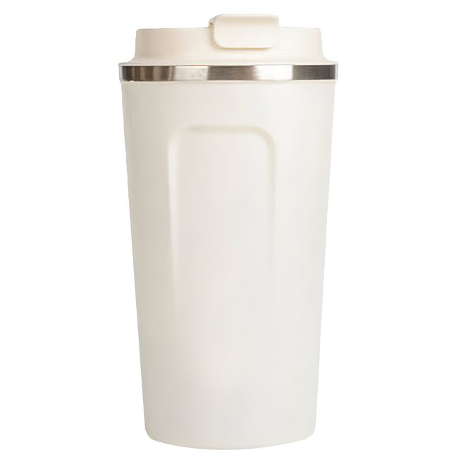 FOREVER 304不鏽鋼咖啡杯/保溫杯, 1個, 510ml, 白色