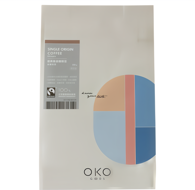 OKO 生態綠 公平單品咖啡豆 衣索比亞 淺烘焙 全豆, 咖啡豆(無研磨), 250g, 1包